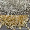 Uno a cargo de vidrio japonés Yuxing miyuki 1. 5x3mm cuentas de tubo pequeñas para bordado manual DIY cuentas sueltas doradas y plateadas