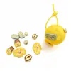 Pelota Nueva para Pickleball con Agujeros Transfronteriza Colgante de Mochila DIY Se Puede Pedir con Logo Dibujo Animado Colgante de Llavero para Bolsa