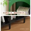 Estantería creativa, estante de hierro para libros y periódicos, estante de almacenamiento de pie para sala de estar, estantería de esquina, estante de exhibición para artículos diversos, vitrina
