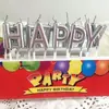 Tiranos locales Vela de letras doradas FELIZ CUMPLEAÑOS FELIZ CUMPLEAÑOS suministros creativos para la edad de los niños