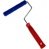 Rodillo Plano para Pintura de Cerdas Medias y Cortas 4 pulgadas 6 pulgadas Rodillo Pequeño para Pintura Artística, Pintura de Látex, Acabado de Esquinas, Rodillo para Paredes Interiores y Exteriores