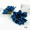 Pintura al Óleo Escandinava Pequeña Epiphyllum Flor Artificial de Margarita DIY Cabeza de Flor de Margarita Tocado Étnico Pasador Material de Flor Adornos Pequeños para el Hogar
