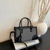 Bolso de hombro de color block popular para mujer, otoño temprano 2026, bolso de mano casual de moda, bolso elegante para ir al trabajo, bolso de mujer al por mayor