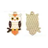 Accesorios de Joyería para Acción de Gracias DIY Pavo Erizo Búho Colgante de Aceite Goteando Aleación Cadena de Teléfono Móvil Colgante de Llavero