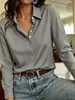 Camisa de Verão Feminina Tamanho Europeu Transfronteiriça Estilo de Rua Versátil Diário Confortável Casual Tendência Atacado Novidades