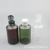Botella Marrón con Tapa Flip-Top 150ml, Botella Verde Oscuro con Tapa de Mariposa y Hombro Inclinado, Botella para Cebo de Pesca 150ml, Botella para Medicina Líquida, Botella Vacía Pura