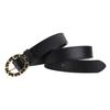 Cinturón mujer piel decorativo abrigo con falda suéter cintura anudada ajustada moda combinable ancho cinturón pantalón de traje cinturón
