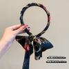 Diadema trenzada de estilo retro occidental para mujer 2024 Nuevo estilo diadema de cinta diadema horquilla de una pieza verano tocado