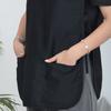 Chaleco de Zapatero Delantal de Hombre Bolsillo de Chef Sin Mangas Arte Chaleco Extra Largo Delantal Tres Pruebas Mono Venta al por Mayor Transfronterizo