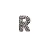 Aretes Brillantes de Letras Estilo Coreano para Mujer, Modernos, Elegantes, Versátiles, Pequeños, Exquisitos y Elegantes, Tendencia de Aretes Nicho