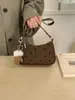 Bolso de Hombro para Mujer con Diseño de Lunares Novedoso Coreano, Bolso de Viaje de Gama Alta, Bolso de Hombro Nuevo de Lujo Ligero para Otoño e Invierno