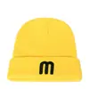 Gorro de Otoño e Invierno para Hombres y Mujeres con Letras Bordadas Gorro de Lana Tejida Nuevo Gorro de Hombro AliExpress Amazon