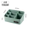 Caja Organizadora con Compartimentos para Portalápices, Caja de Almacenamiento Multifuncional para Control Remoto de Sala de Estar, Estante de Almacenamiento de Escritorio con Múltiples Compartimentos para Papelería y Cosméticos