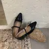 Zapatos Bailarinas ALILOVERS Dulces y Elegantes con Lazo para Mujer, Temporada de Primavera, Zapatos Mary Jane Retro Franceses que Aumentan la Altura
