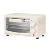 Horno Doméstico 12L Horno Eléctrico Multifuncional Automático Tostadora Tarta Panadero Tostadora Lote en Vivo