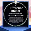 Colgante de Cristal Decoraciones Navideñas Forma de Corazón Día de San Valentín Día de la Madre para Enviar a Amigos y Familiares Regalos Conmemorativos