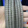 Vidro Cristal Imitação Jade Cor Sólida Não Desbota 6*8mm Contas Espaçadoras Semi-Acabadas Acessórios para Pulseira Colar DIY Acessórios Atacado