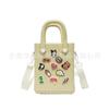 Bolsa de Furo Eva Artesanal DIY Atacado 2023 Nova Bolsa de Ombro Transversal Feminina de Verão Impermeável Bolsa de Praia para Férias