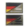 Serie Alemana Deyi Zhi Escudo de Águila Bandera Brazalete Bordado Velcro Insignia Táctica de Moral Parche de Tela Parche para Mochila