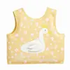 Chaleco Salvavidas de Encaje Patito Feo con Diseño de Corazón Grande Chaleco Salvavidas Infantil Ropa de Baño Ropa Flotante Equipo de Natación