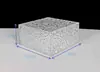 Expositor de Postres de Acrílico Estante para Boda Cumpleaños Banquete Mesa de Comedor Mesa de Descanso para el Té Evento de Inauguración Decoración Exterior