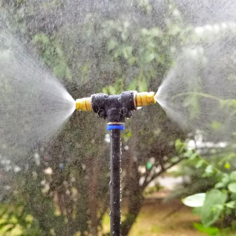 双头雾化快插喷头（背向款）