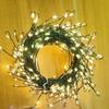 Luces de Cadena de Petardos LED Transfronterizas Personalizadas con Patas de Ciempiés, Luces de Alambre de Cobre, Luces Decorativas de Ambiente Navideño Solares Alimentadas por Batería y Luces Coloridas