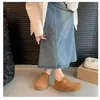 Mocasines planos para mujer estilo Birkenstock con hebilla retro, nuevos mocasines de suela gruesa estilo coreano, otoño 2026