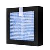 Tela de filtro de carvão ativado purificador de ar automotivo anti-neblina e poluição tela de filtro de partículas finas elemento filtrante composto hepa eficiente