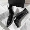 Botines Elegantes de Moda Retro con Punta Fina y Tacón de Aguja Botines Ajustados Nuevos Otoño e Invierno 2025 Botas de Moda de Tacón Alto Estilo Francés