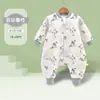 [Venta de Liquidación: [Saco de dormir cálido de tres capas con piernas divididas] Algodón puro, Algodón acolchado fino, Manta anti-patadas para bebés, Adecuado para bebés de 0 a 4 años
