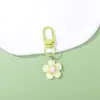 Llavero Flor de Hielo Transparente, Colgante de Gancho Fresco y Colorido, Decoración para Mochila de Estudiante, Lindo Accesorio para Llave de Coche