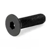 Tornillos de Cabeza Cilíndrica Plana con Buje Hexagonal Grado 10.9, Tornillos Negros con Cabeza Cilíndrica Plana Redonda, Tornillos de Cabeza Avellanada Hexagonal Din7991
