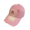 Boné de Baseball Riscado Estilo Japonês Gatinho Fofo Novo Primavera/Verão Versátil para Casal Vintage Riscado Bico de Pato Moda de Rua Marca