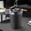 Cenicero con Depósito de Agua Caja Anti-Ceniza Volante Hogareño Sala de Estar Extintor de Cigarrillos Creativo Tipo Taza Portátil Cenicero para Coche