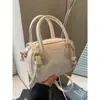 Bolso de Mano de Color de Moda para Mujer 2024 Nuevo Popular de Primavera y Verano Bolso Cruzado Versátil Bolso de Hombro de Nicho para Viajar