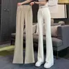Pantalones de Microcampana 2024 para Mujer Tallas Grandes Cintura Alta Ajustados Adelgazantes Primavera y Otoño Nuevos Sueltos con Caída Pantalones Libres