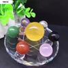 Cristal natural matriz de sete estrelas matriz dos cinco elementos esfera de cristal pedra semipreciosa bola da Islândia celestial celestial celestial placa Beidou decoração