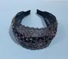 Diadema Blanca Ancha Bordada con Cristales con Capucha para Cabello, Aro para el Cabello Coreano, Anillo de Presión para el Cabello, Diadema de Moda Elegante Femenina, Bandita para el Cabello Roto, Sello para el Cabello, Tocado