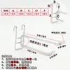 Gancho para Painel Perfurado Espesso Linha Dupla Gancho para Painel Perfurado Gancho em U Gancho de Preço Gancho para Prateleira de Supermercado Gancho para Painel Universal