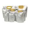 Bolsa con Boquilla de Papel de Aluminio Puro Alta Barrera Anti-Oxidación Jugo de Arándano Espino Prebiótico Bebida Original de Bayas Bolsa de Embalaje con Boquilla