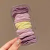 Elásticos Coloridos para Cabelo de Crianças para Meninas, Faixas de Cabelo para Bebês, Alta Elasticidade, Cordas de Cabelo Não Danificam, Faixas de Cabelo para Rabo de Cavalo Alto de Meninas