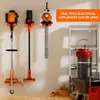 Soporte de Pared para Recortadora, Almacenamiento de Herramientas de Jardín Eléctricas, Estante para Deshierbe, Cortacésped Multifuncional, Colgador de Herramientas para Garaje