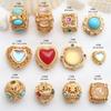 Cuentas de oro antiguas, cuentas sueltas, cuentas de transferencia, accesorios para pulseras y collares, pulseras con cuentas, accesorios de oro arena, cuentas al por mayor