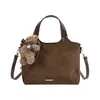 Bolsas Estilo Novo 2025 Bolsas Tote Estilo Coreano Bolsas de Ombro de Grande Capacidade Bolsas de Axila Textura de Luxo Leve Bolsas Saco para Mulheres