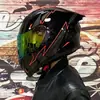 Casco para Motocicleta Eléctrica Jiekai para Hombre y Mujer, Casco Integral de Doble Lente, Cobertura Total, Bluetooth Universal para Coche de Calle, para Todas las Estaciones