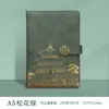 Guochao Cidade Proibida Wenchuang Salão de Oração Caderno Copo Térmico Caixa de Presente conjunto Personalizado Logotipo Impressível Presente Corporativo