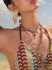 Nuevo Bikini de Dos Piezas para Mujer 2026, Cubre Vientre y Adelgazante, Traje de Baño para Vacaciones en la Playa y Aguas Termales [Envío Directo Disponible]