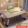 Mesa de Cama Dobrável, Mesa de Estudo, Suporte de Mesa para Laptop, Mesa Preguiçosa para Quarto com Sacada