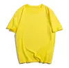 Camiseta ModalNovo Estilo de Verão Unissex Seda de Leite Gola Redonda 12 Cores Camiseta Lisa Fabricante de Impressão Personalizada